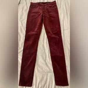 AG Farrah Skinny High Rise Jean in Velvet!